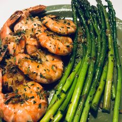 A picture of Garlic Shrimp.