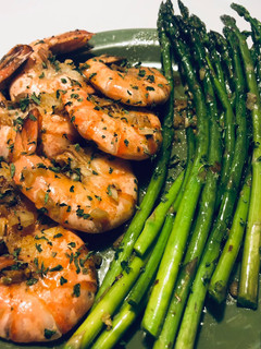 A picture of Garlic Shrimp.
