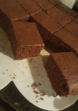 Una foto de Torta de chocolate fácil