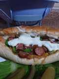 ساندويش نقانق مع حمسة الطماطم والبصل 🌭🌭🌭🌭🌭