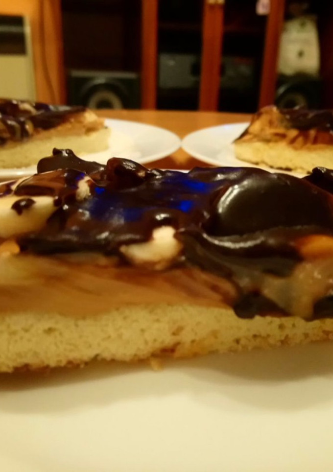 Una foto de Relleno para Tarta de Banana Split