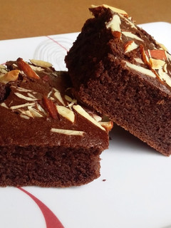 A picture of Whole wheat chocolate cake.