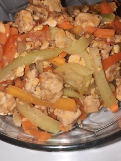 Foto resep Tumis Wortel Labu Siam Telur orak arik Tempe ala mami Ririn