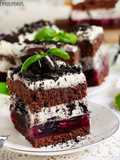 Ciasto wiśniowe oreo