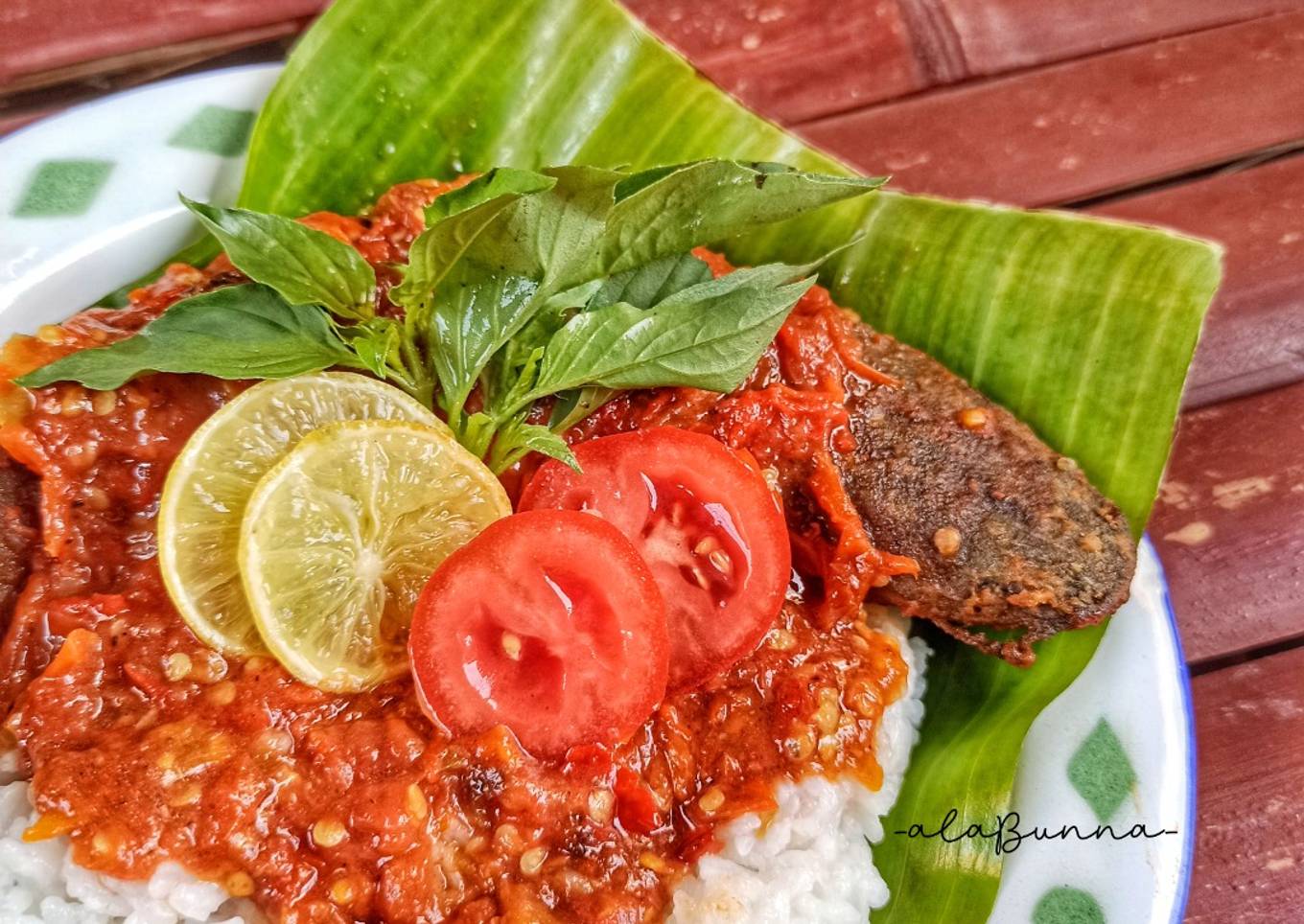 665. Nasi Sambal Lele Penyet