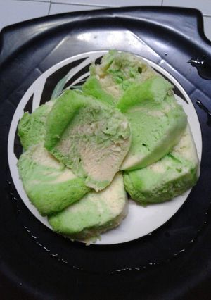 Foto resep Zebra kukus pandan