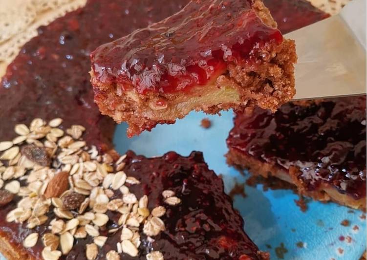 Torta ai cereali e mela