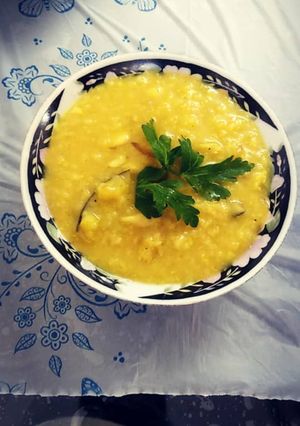 عکسی از دستور شله ماهی لاری