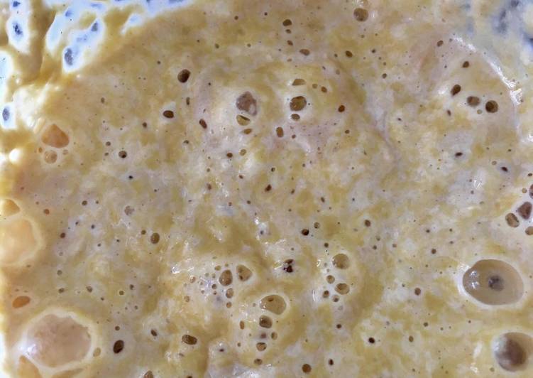 Sourdough Starter Using Apple