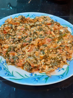صورة لوصفة شكشوكة بالسلق