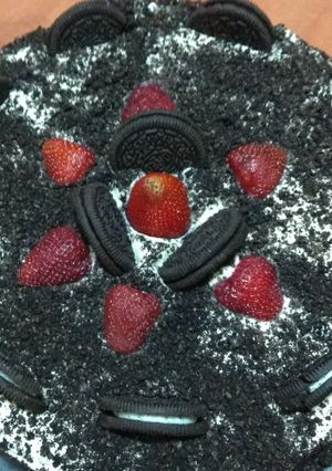Φωτογραφία της συνταγής Τούρτα 🎂 με μπισκότα oreo 💖