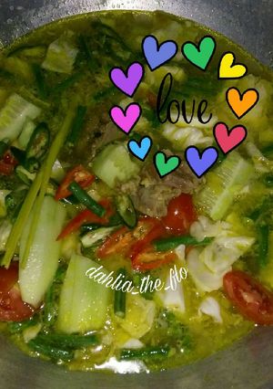 Foto resep Sayur asem daging