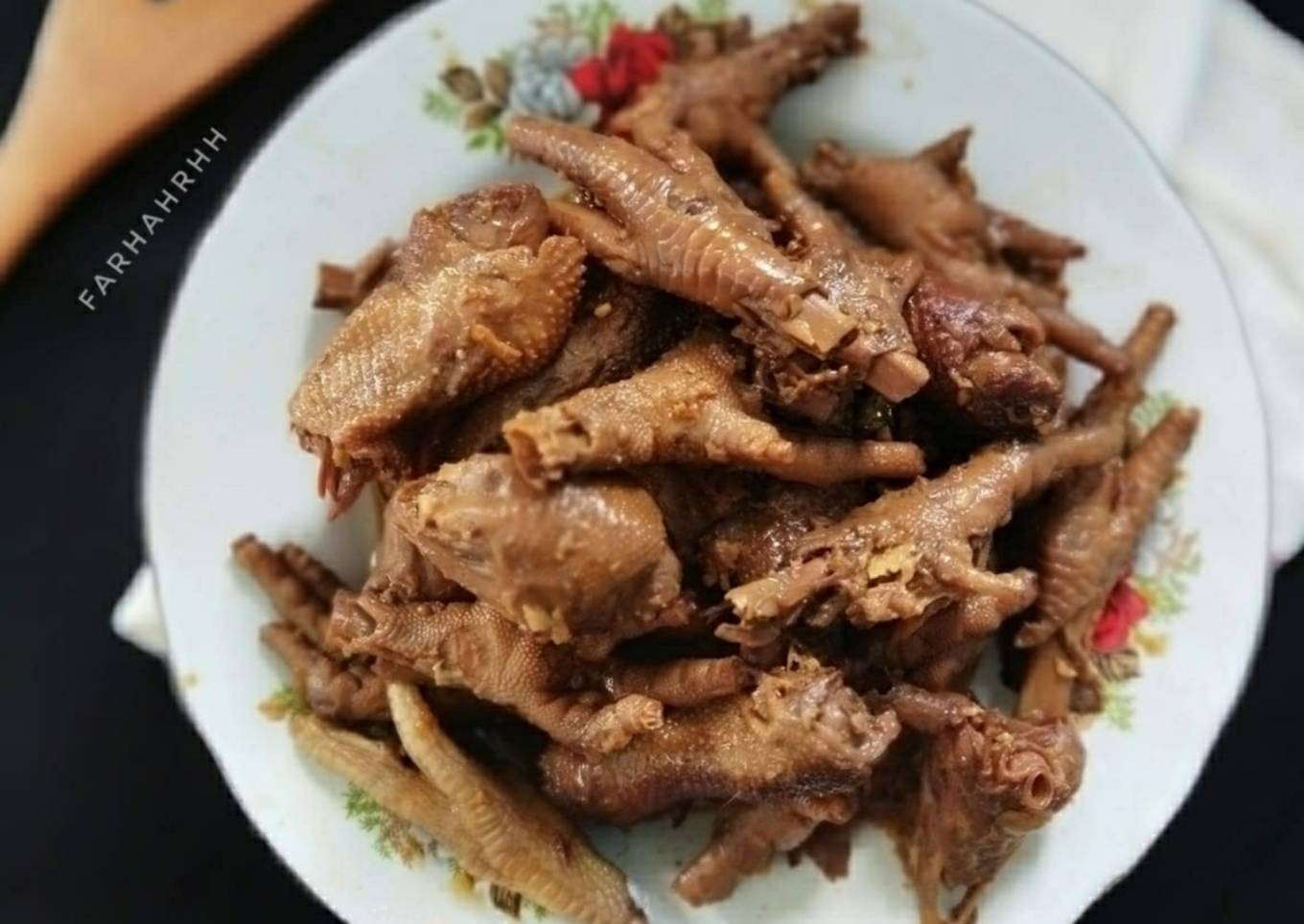 Kepala Ceker Ayam Bumbu Bacem