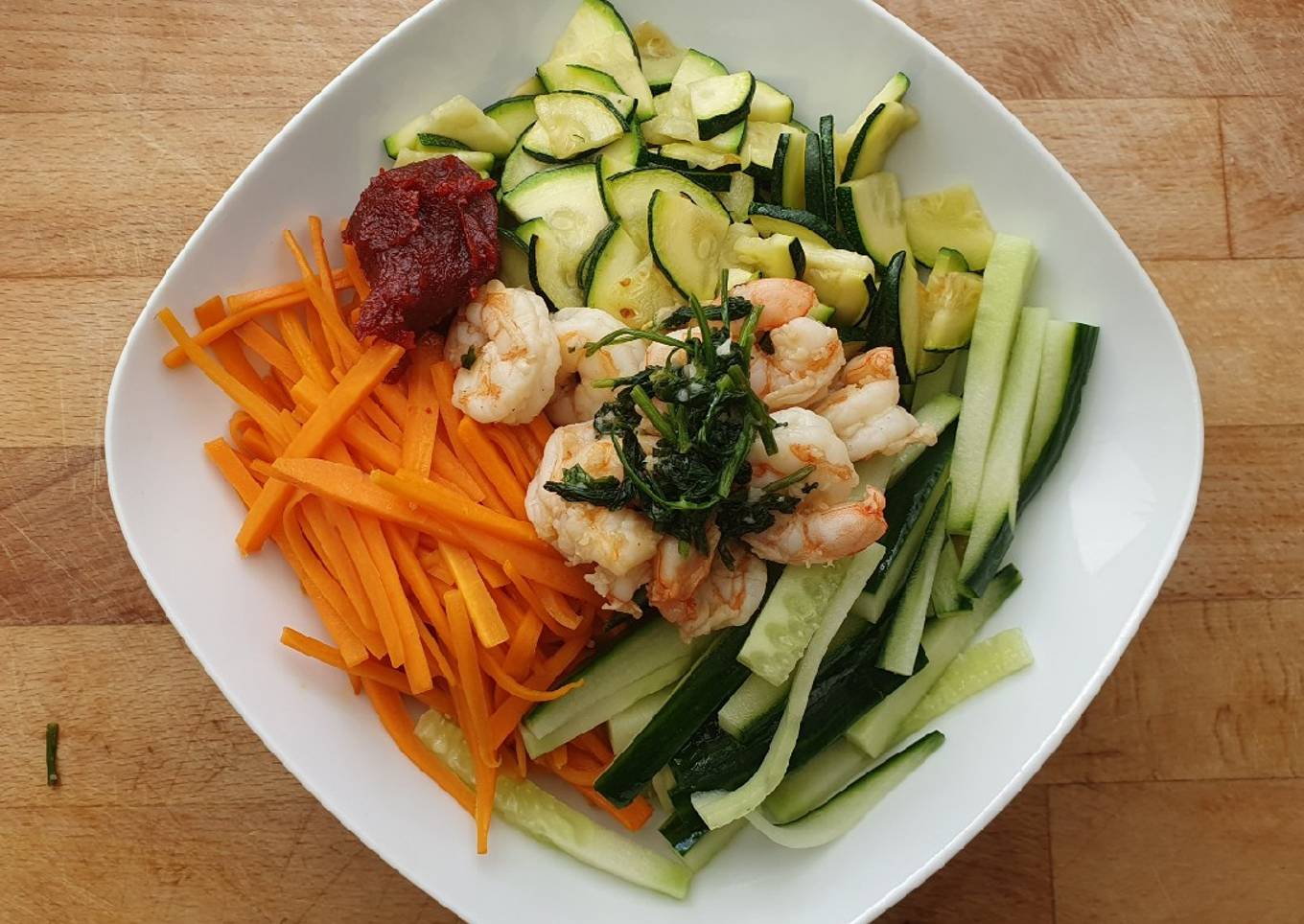 (Seafood) Bimbimbap #diet