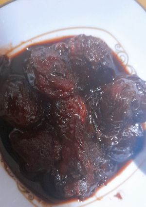 عکسی از دستور ترشک زردآلو خشک