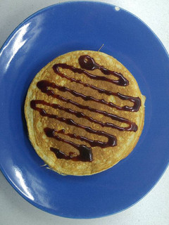 Una foto de Tortitas de avena y plátano