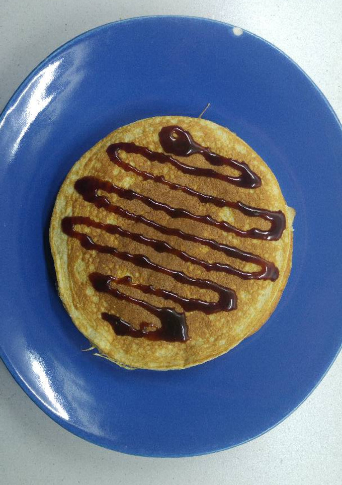 Una foto de Tortitas de avena y plátano