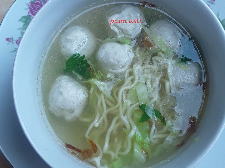 Cara Gampang Membuat Bakso ayam yang Enak