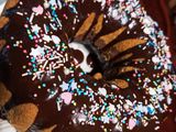 Babka piaskowa na majonezie z kakao i polewą kakaową