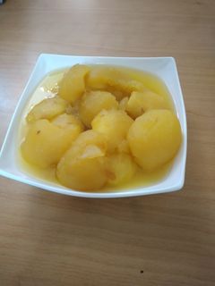 عکسی از دستور کمپوت سیب