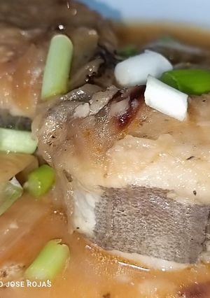 Una foto de Tronko de pescadilla en su salsa