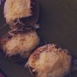 Briochettes farcis lardon fumé & œuf