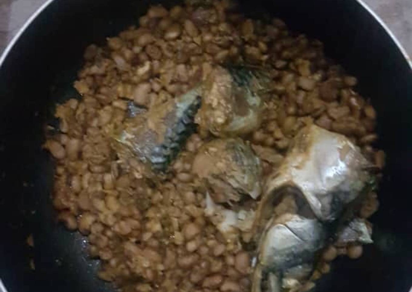 Beans and titus fish