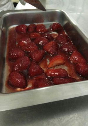 Una foto de Fresas estofadas
