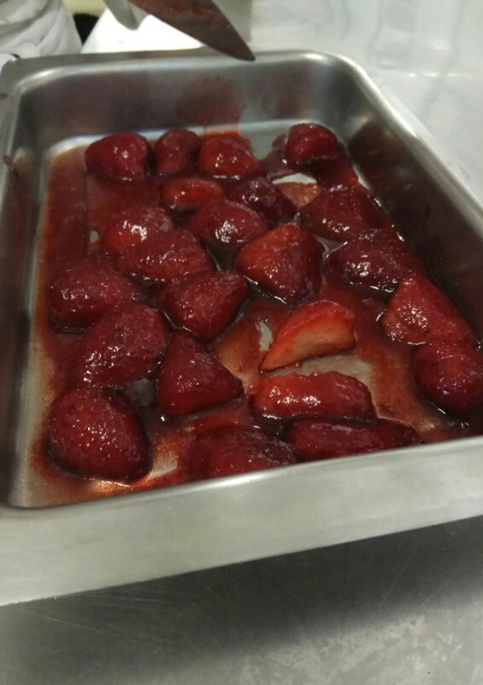 Una foto de Fresas estofadas