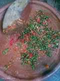 Sambel klotok kacang panjang