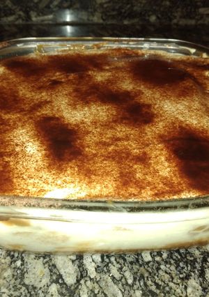 Una foto de Tiramisú de dulce de leche