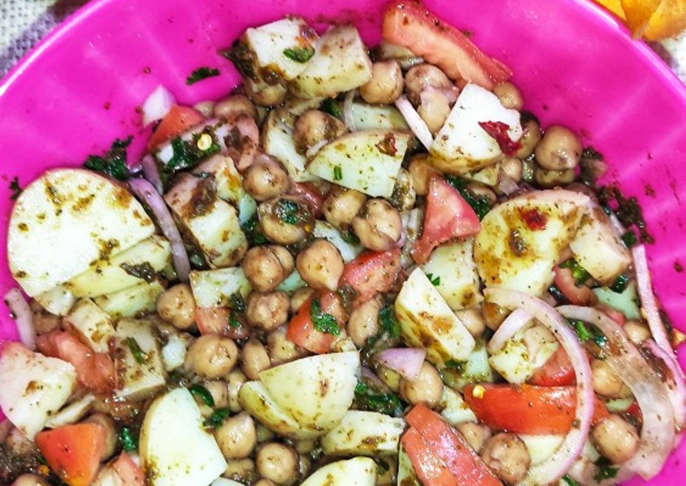 Aloo Chana Chaat