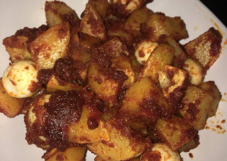 Resep Balado Kentang Telur Puyuh 🥔🥚🌶🔥 Anti Gagal