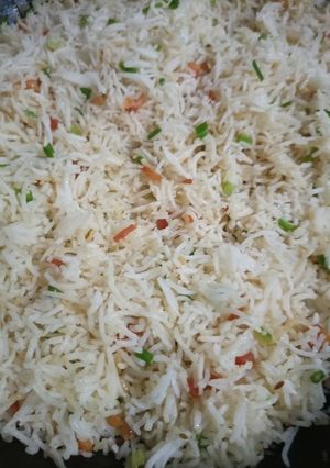 A picture of Simple Fried rice.