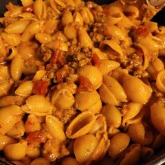 A picture of Taco Pasta.