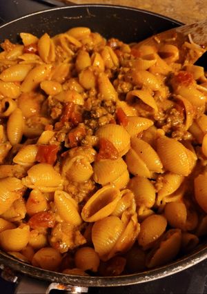 A picture of Taco Pasta.