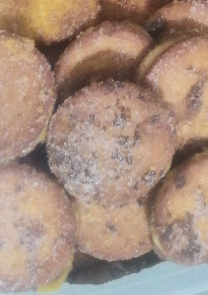 Una foto de Galletas fritas rellenas