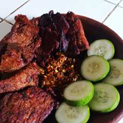 รูปของ Empal gepuk + tempe bacem (1 bumbu)