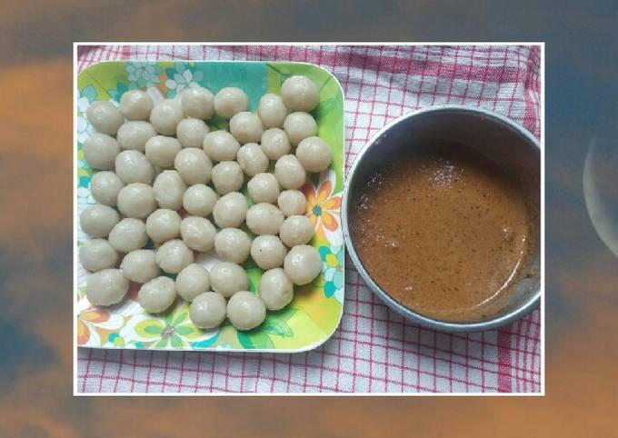 Resep Cilok bumbu kacang Anti Gagal