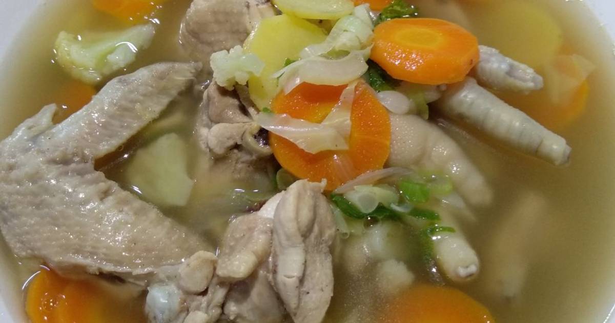 Resep Sayur Sop Ayam Oleh Ela Rahmawati Cookpad