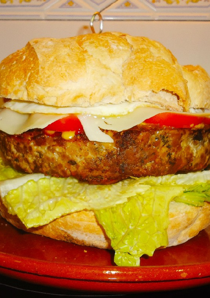 Una foto de Hamburguesa XXXL (y ríete de la del burger)