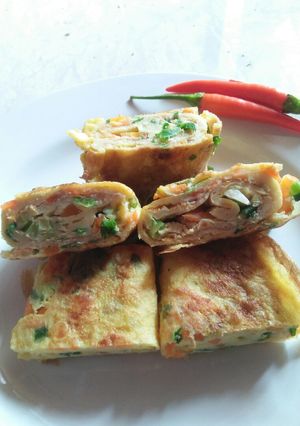 Foto resep Telur gulung korea (egg roll)