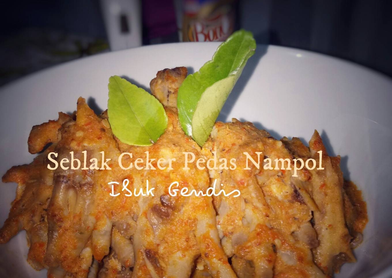 Seblak Ceker Pedas Nampol