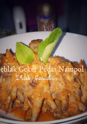Foto resep Seblak Ceker Pedas Nampol