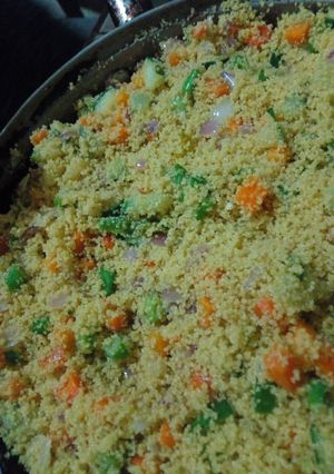 A picture of Vegetable Couscous Stir Fry.