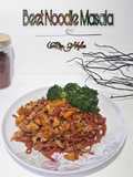 Beet Noodle Masala