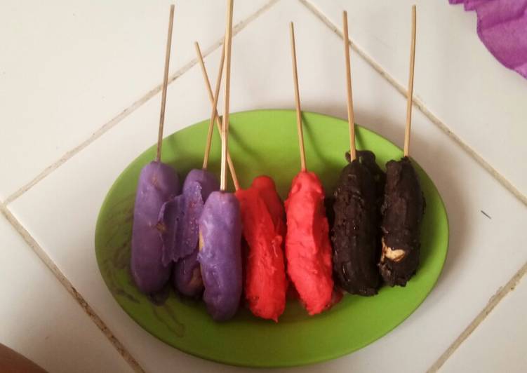 Es Pisang cokelat