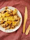 Insalata di funghi freschi