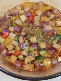 西西里風燉菜|過熱水蒸氣烤箱微波爐 的食譜成品照片