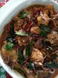 South Indian village-style chicken gravy